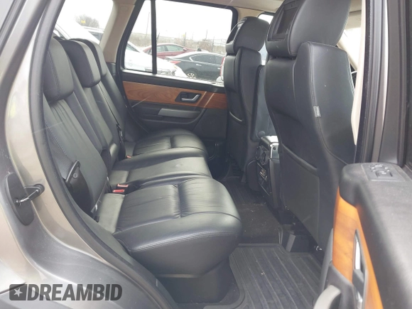 2008 Land Rover Range Rover Sport SC with VIN SALSH23458A135906, listed as a IAAI auction lot 41553624 with 169,459 mi miles. Bid and sale history available at carsss.com. Image 8.