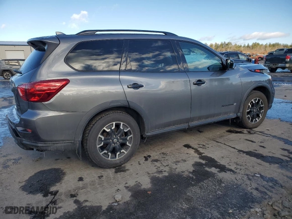 2020 Nissan Pathfinder SL with VIN 5N1DR2CM7LC591329, listed as a Copart auction lot 83643114 with 70,004 mi miles and Salvage Title. Bid and sale history available at carsss.com. Image 3.