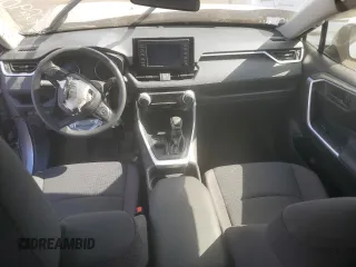 2021 Toyota RAV4 LE with VIN JTMK1RFVXMD075722, listed as a Copart auction lot 72290214 with 0 mi miles and Salvage Title. Bid and sale history available at carsss.com. Image 8.