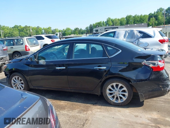 2017 Nissan Sentra SV with VIN 3N1AB7AP9HY281187, listed as a IAAI auction lot 42446942 with 168,048 mi miles and . Bid and sale history available at DreamBid. Image 14.