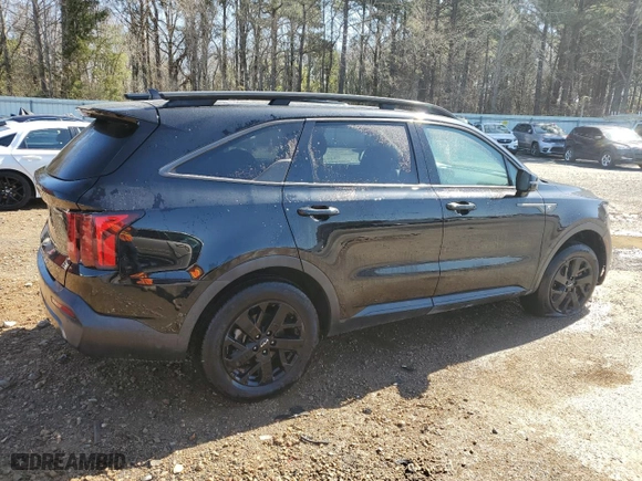 2022 Kia Sorento X-Line S with VIN 5XYRLDLC7NG152564, listed as a Copart auction lot 47978625 with 50,688 mi miles and Salvage Title. Bid and sale history available at carsss.com. Image 3.