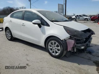 2013 Kia Rio LX with VIN KNADM4A3XD6258368, listed as a Copart auction lot 47039125 with 175,102 mi miles and Clean Title. Bid and sale history available at DreamBid. Image 4.