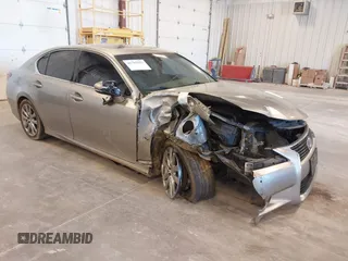 2015 Lexus GS 350 z VIN JTHCE1BLXFA010015, wystawiony jako IAAI lot #41795552 z przebiegiem 160 153 mil mil oraz . Historia ofert i sprzedaży dostępna na DreamBid. Obrazek 1.
