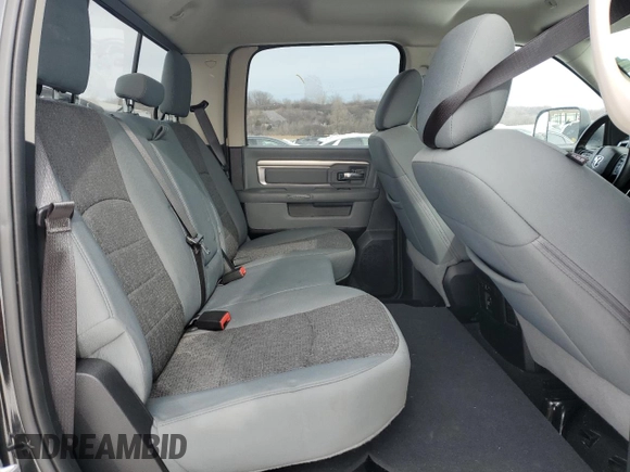 2018 Ram 1500 Big Horn with VIN 1C6RR7LMXJS348020, listed as a Copart auction lot 45270765 with 42,998 mi miles and Clean title. Bid and sale history available at DreamBid. Image 10.