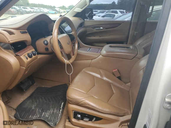 2015 Cadillac Escalade Platinum with VIN 1GYS4PKJ0FR588587, listed as a Copart auction lot 70265554 with 167,615 mi miles and Salvage Title. Bid and sale history available at carsss.com. Image 7.