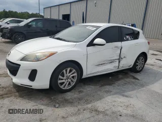 2013 Mazda 3 i Touring with VIN JM1BL1L7XD1790390, listed as a Copart auction lot 59027655 with 163,955 mi miles and Salvage title. Bid and sale history available at DreamBid. Image 1.