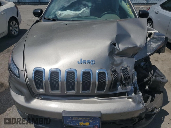 2017 Jeep Cherokee Sport with VIN 1C4PJMAS1HW512622, listed as a Copart auction lot 60308784 with 79,486 mi miles and Salvage Title. Bid and sale history available at carsss.com. Image 13.