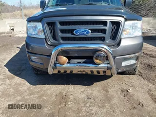 2005 Ford F-150 STX with VIN 1FTRX14W55NB19633, listed as a IAAI auction lot 41870057 with 100,436 mi miles. Bid and sale history available at carsss.com. Image 6.