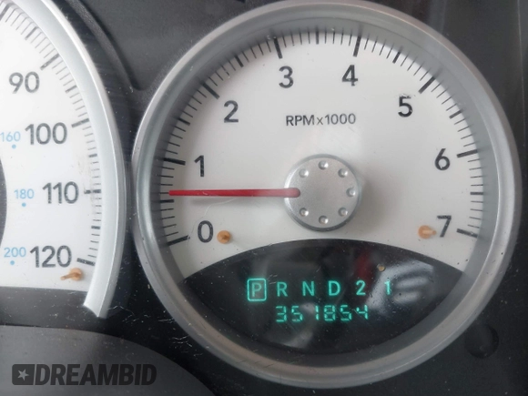 2005 Dodge Dakota SLT with VIN 1D7HW48N65S202948, listed as a IAAI auction lot 38573315 with 351,854 mi miles and . Bid and sale history available at DreamBid. Image 7.