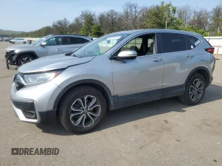 2021 Honda CR-V EX-L z VIN 2HKRW2H82MH608610, wystawiony jako Copart lot #58497625 z przebiegiem 62 387 mil mil oraz Szkoda całkowita • Salvage title. Historia ofert i sprzedaży dostępna na DreamBid. Obrazek 1.
