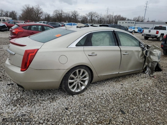 2016 Cadillac XTS Luxury Collection with VIN 2G61M5S36G9136665, listed as a Copart auction lot 47600325 with 0 mi miles and Salvage Title. Bid and sale history available at carsss.com. Image 3.
