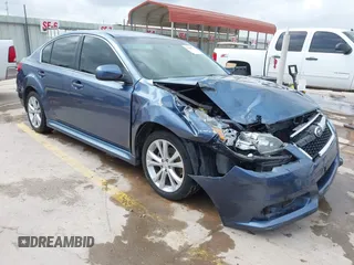 2013 Subaru Legacy Premium with VIN 4S3BMCC6XD3008559, listed as a IAAI auction lot 42083741 with 120,118 mi miles and . Bid and sale history available at carsss.com. Image 1.