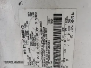 2009 Ford Ranger XL z VIN 1FTYR10D99PA53656, wystawiony jako Copart lot #56965205 z przebiegiem 117 473 mil mil oraz Szkoda całkowita • Salvage title. Historia ofert i sprzedaży dostępna na DreamBid. Obrazek 12.