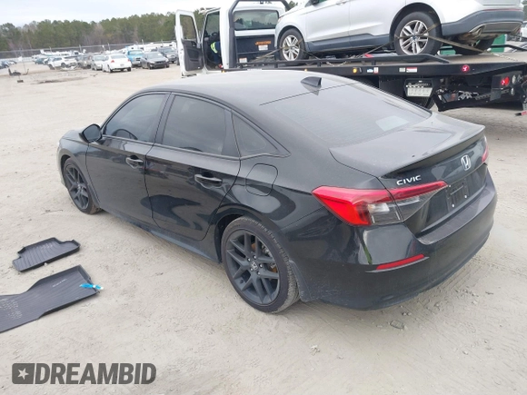 2024 Honda Civic Sport with VIN 2HGFE2F51RH594148, listed as a IAAI auction lot 41304184 with 11,307 mi miles and . Bid and sale history available at DreamBid. Image 3.