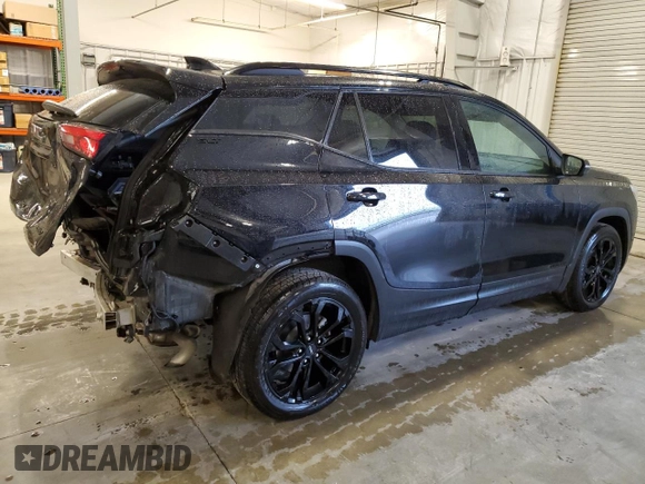 2021 GMC Terrain SLT with VIN 3GKALVEV6ML300037, listed as a Copart auction lot 59799805 with 30,798 mi miles and Salvage title. Bid and sale history available at DreamBid. Image 3.