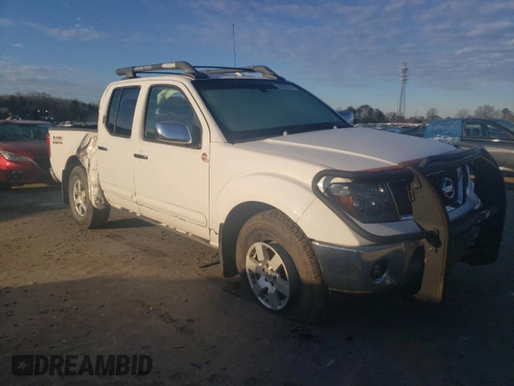 2006 Nissan Frontier LE with VIN 1N6AD07W96C458675, listed as a Copart auction lot 86922704 with 208,357 mi miles and Salvage title. Bid and sale history available at DreamBid. Image 4.