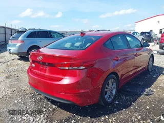 2017 Hyundai Elantra SE with VIN KMHD84LFXHU166009, listed as a IAAI auction lot 42416934 with 115,277 mi miles and . Bid and sale history available at DreamBid. Image 4.