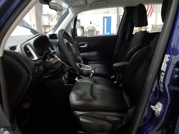 2018 Jeep Renegade Upland Edition with VIN ZACCJBAB3JPG80865, listed as a Copart auction lot 52071785 with 76,211 mi miles and Salvage Title. Bid and sale history available at carsss.com. Image 7.