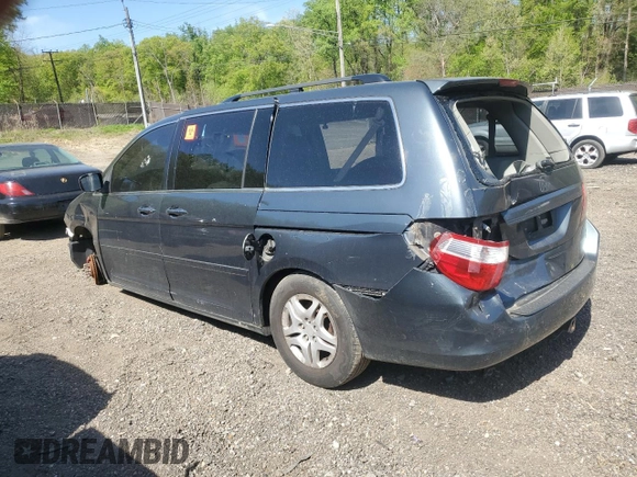 2006 Honda Odyssey EX with VIN 5FNRL38416B417578, listed as a Copart auction lot 53649135 with 0 mi miles and Salvage Title. Bid and sale history available at carsss.com. Image 2.