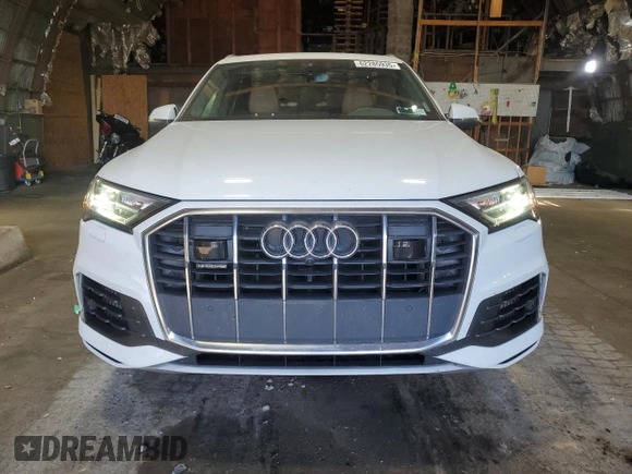 2021 Audi Q7 Premium Plus with VIN WA1LXAF79MD017780, listed as a Copart auction lot 62285935 with 63,567 mi miles and Salvage title. Bid and sale history available at DreamBid. Image 5.