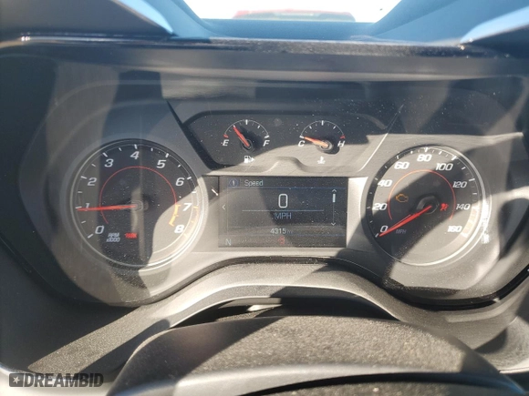 2024 Chevrolet Camaro 1LS with VIN 1G1FA3DS5R0104669, listed as a Copart auction lot 80148184 with 4,315 mi miles and Salvage Title. Bid and sale history available at carsss.com. Image 9.