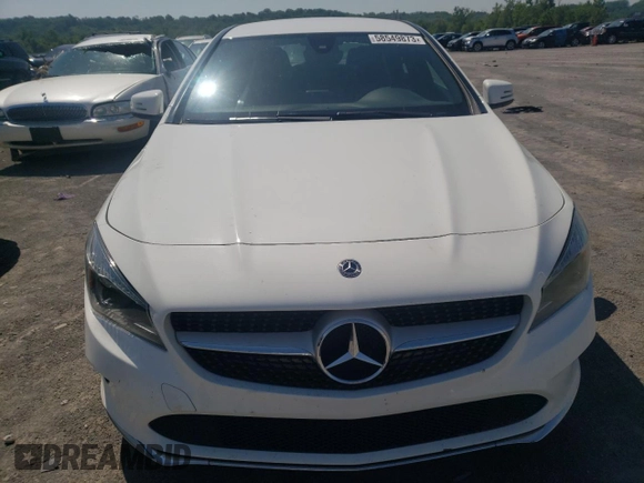 2018 Mercedes-Benz CLA 250 with VIN WDDSJ4EB0JN660668, listed as a Copart auction lot 58549873 with Not Provided miles and . Bid and sale history available at DreamBid. Image 5.