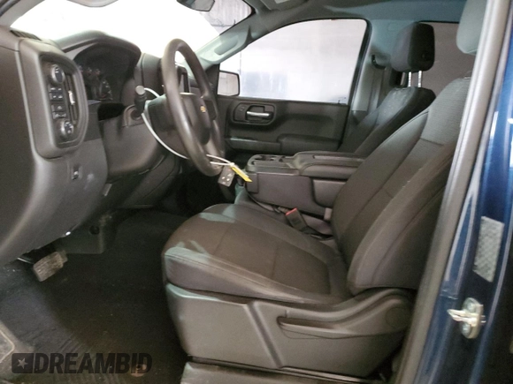 2019 Chevrolet Silverado 1500 Custom with VIN 3GCPYBEH9KG219832, listed as a Copart auction lot 49230885 with 102,272 mi miles and Salvage Title. Bid and sale history available at DreamBid. Image 7.