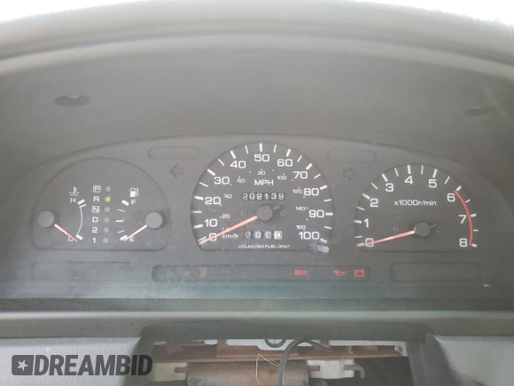 1995 Nissan Frontier z VIN 1N6SD11S6SC430228, wystawiony jako Copart lot #60110335 z przebiegiem 202 139 mil mil oraz Czysty tytuł • Clean title. Historia ofert i sprzedaży dostępna na DreamBid. Obrazek 9.