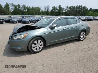 2008 Honda Accord EX-L z VIN 1HGCP268X8A005456, wystawiony jako Copart lot #58520495 z przebiegiem 262 854 mil mil oraz Szkoda całkowita • Salvage title. Historia ofert i sprzedaży dostępna na DreamBid. Obrazek 1.
