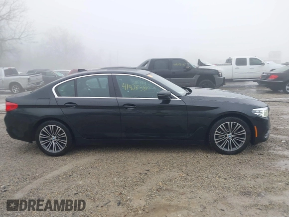 2019 BMW 5 Series 540i xDrive with VIN WBAJE7C51KWW21475, listed as a IAAI auction lot 41428380 with 53,872 mi miles and . Bid and sale history available at carsss.com. Image 13.
