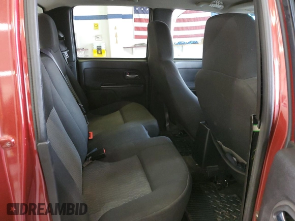 2011 GMC Canyon SLT with VIN 1GTD5NFE0B8106715, listed as a Copart auction lot 70514554 with 163,150 mi miles and Salvage Title. Bid and sale history available at carsss.com. Image 10.
