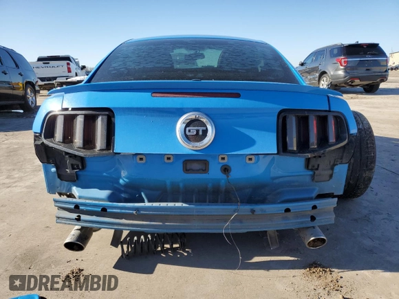 2011 Ford Mustang GT with VIN 1ZVBP8CF0B5116790, listed as a Copart auction lot 48620325 with 49,934 mi miles and Salvage Title. Bid and sale history available at carsss.com. Image 6.