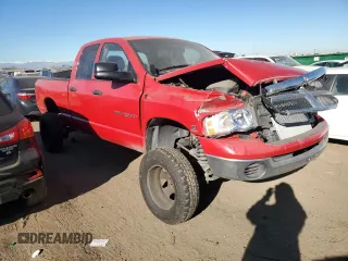 2005 Dodge Ram 2500 SLT with VIN 3D7KS28C55G715779, listed as a Copart auction lot 81310094 with 257,427 mi miles and Salvage Title. Bid and sale history available at carsss.com. Image 4.