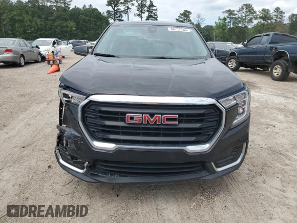 2023 GMC Terrain SLE with VIN 3GKALMEGXPL242109, listed as a Copart auction lot 56717785 with 17,982 mi miles and Clean Title. Bid and sale history available at DreamBid. Image 5.