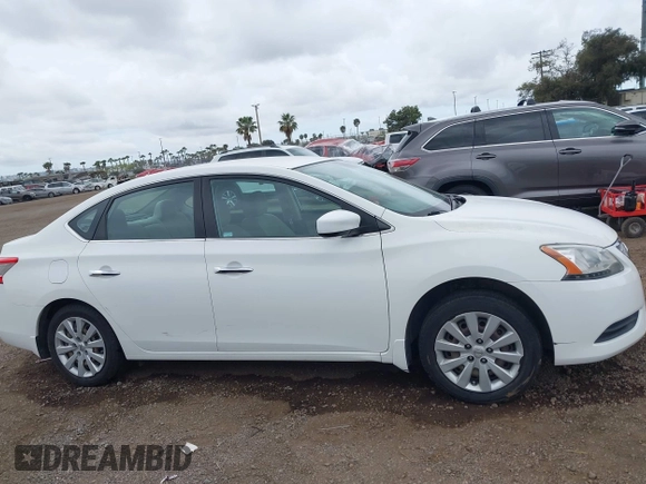 2015 Nissan Sentra S with VIN 3N1AB7AP4FY229253, listed as a IAAI auction lot 42046967 with 63,993 mi miles. Bid and sale history available at carsss.com. Image 13.