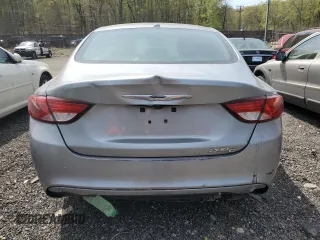 2015 Chrysler 200 C with VIN 1C3CCCCB4FN546481, listed as a Copart auction lot 53638025 with 86,406 mi miles and Salvage Title. Bid and sale history available at carsss.com. Image 6.