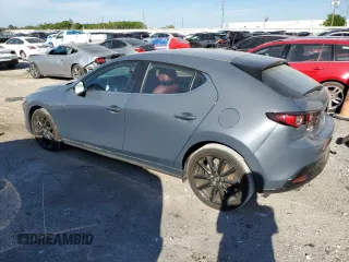 2023 Mazda 3 S Carbon Edition with VIN JM1BPBLM3P1610459, listed as a Copart auction lot 46772615 with 29,024 mi miles and Salvage title. Bid and sale history available at DreamBid. Image 2.