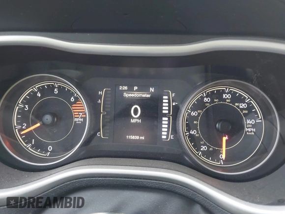 2018 Jeep Cherokee Latitude Plus with VIN 1C4PJMLB1JD502431, listed as a IAAI auction lot 41292612 with 115,839 mi miles and . Bid and sale history available at DreamBid. Image 7.