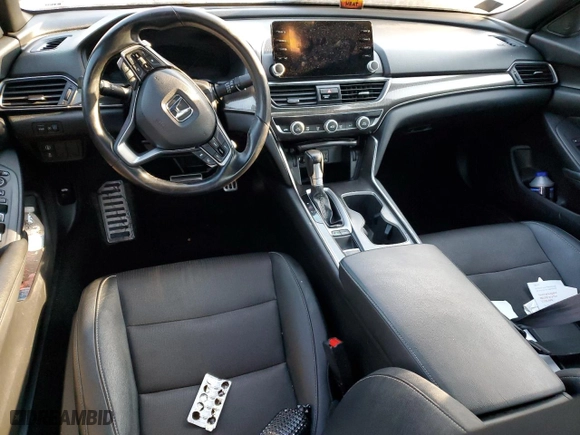 2020 Honda Accord Sedan Sport with VIN 1HGCV1F3XLA085595, listed as a Copart auction lot 86136864 with 0 mi miles and Salvage Title. Bid and sale history available at carsss.com. Image 8.