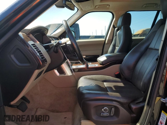 2016 Land Rover Range Rover HSE with VIN SALGS2PF4GA287533, listed as a Copart auction lot 47615005 with 69,081 mi miles and Salvage title. Bid and sale history available at DreamBid. Image 7.