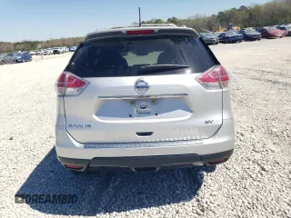 2016 Nissan Rogue S with VIN KNMAT2MT6GP732940, listed as a Copart auction lot 50016975 with 63,525 mi miles and Salvage Title. Bid and sale history available at carsss.com. Image 6.