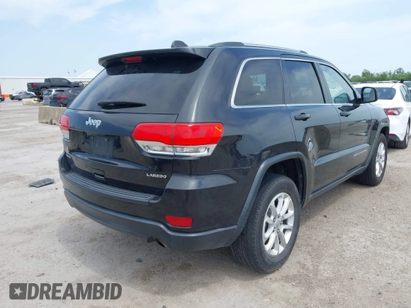 2014 Jeep Grand Cherokee Laredo with VIN 1C4RJFAG8EC440119, listed as a IAAI auction lot 42030855 with 179,392 mi miles and . Bid and sale history available at DreamBid. Image 4.