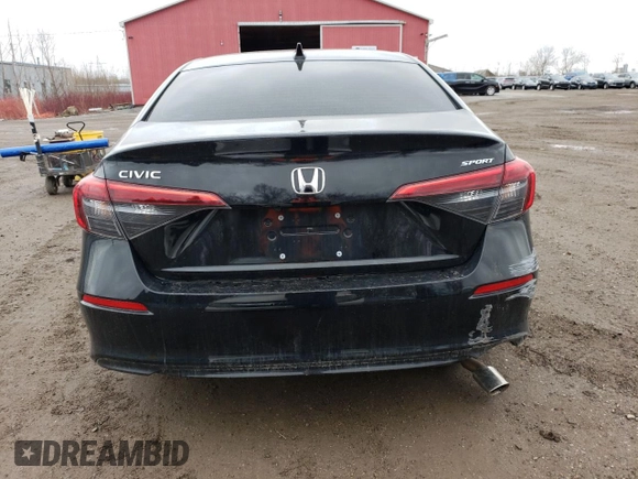 2024 Honda Civic Sport z VIN 2HGFE2F5XRH117539, wystawiony jako Copart lot #50917065 z przebiegiem 46 382 mil mil oraz Szkoda całkowita • Salvage title. Historia ofert i sprzedaży dostępna na DreamBid. Obrazek 6.