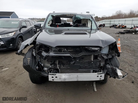 2023 Toyota 4Runner TRD Off Road Premium with VIN JTERU5JR4P6103866, listed as a Copart auction lot 42689355 with 23,043 mi miles and Salvage Title. Bid and sale history available at carsss.com. Image 5.