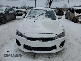 2017 Mitsubishi Lancer ES with VIN JA32V2FW2HU601981, listed as a Copart auction lot 87797895 with 108,411 mi miles and Salvage Title. Bid and sale history available at carsss.com. Image 5.