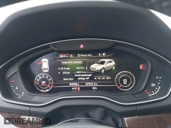 2018 Audi Q5 Premium Plus with VIN WA1BNAFY8J2006741, listed as a IAAI auction lot 40931932 with 84,088 mi miles and . Bid and sale history available at DreamBid. Image 7.