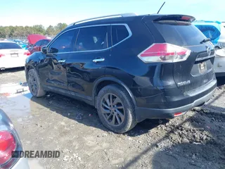 2016 Nissan Rogue SV with VIN 5N1AT2MT7GC738989, listed as a IAAI auction lot 41434425 with 166,021 mi miles. Bid and sale history available at carsss.com. Image 3.