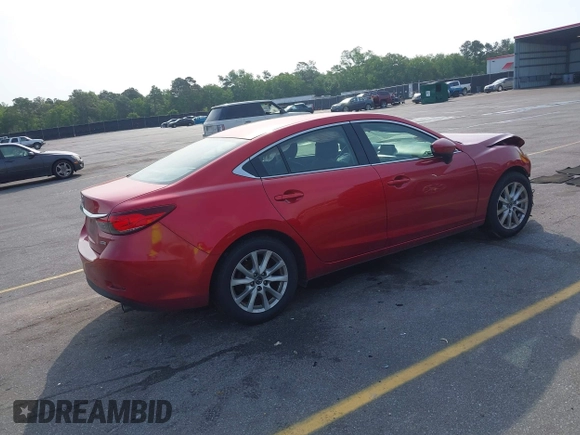 2016 Mazda 6 i Sport with VIN JM1GJ1U56G1409616, listed as a IAAI auction lot 42067647 with 158,180 mi miles and . Bid and sale history available at DreamBid. Image 4.