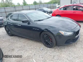 2015 Maserati Ghibli S Q4 z VIN ZAM57RTA3F1149561, wystawiony jako IAAI lot #42158723 z przebiegiem 110 872 mil mil oraz . Historia ofert i sprzedaży dostępna na DreamBid. Obrazek 1.