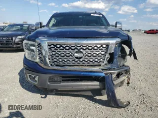 2016 Nissan Titan SV with VIN 1N6BA1F25GN508642, listed as a Copart auction lot 50738195 with 109,527 mi miles and Salvage title. Bid and sale history available at DreamBid. Image 5.